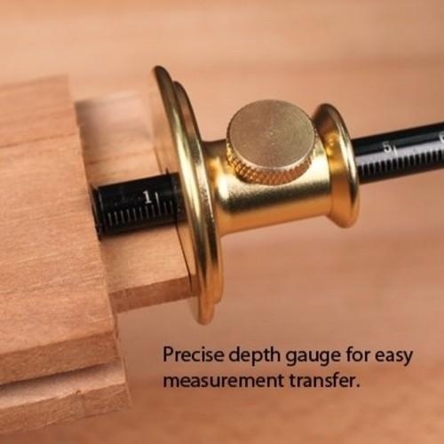 iGaging Brass Wheel Marking Cutting Mortise Gauge 