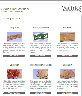 vectric vcarve wrapping tutorials