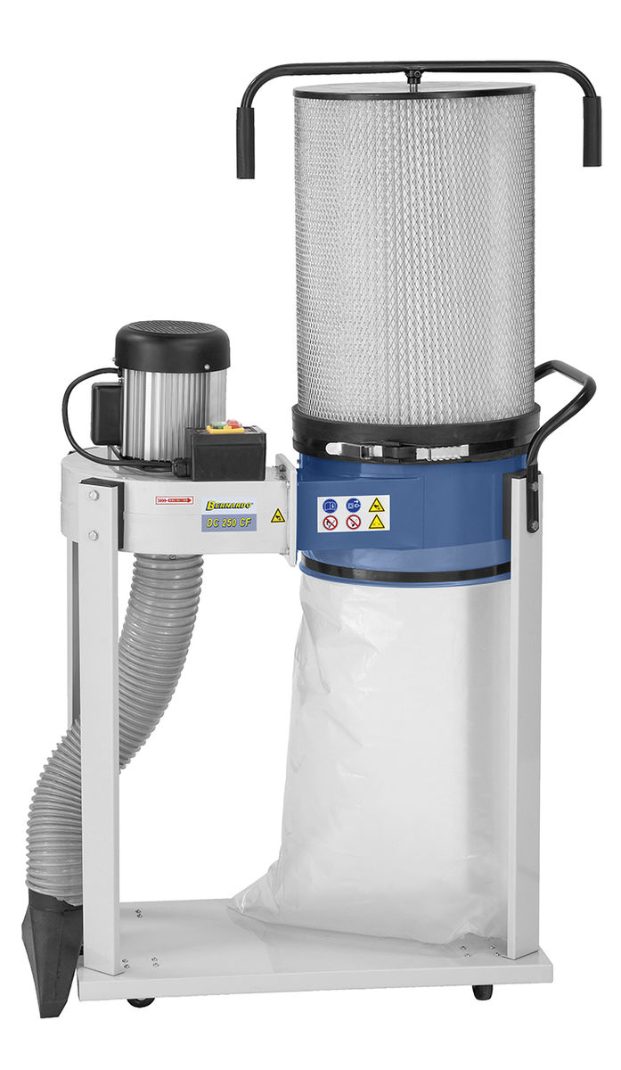 Bernardo - DC 250 CF puruimuri mikrosuodattimella / 230 V