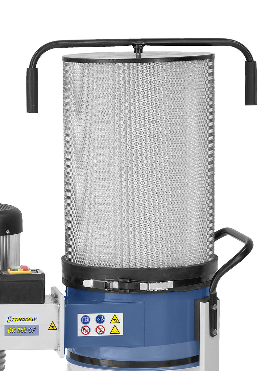 Bernardo - DC 250 CF puruimuri mikrosuodattimella / 230 V
