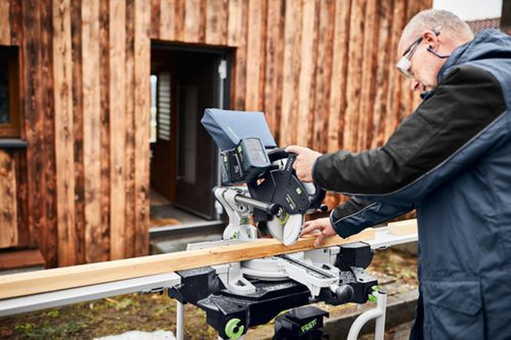 Festool - Cordless sliding compound mitre saw KSC 60 EB 5,2 I-Plus KAPEX