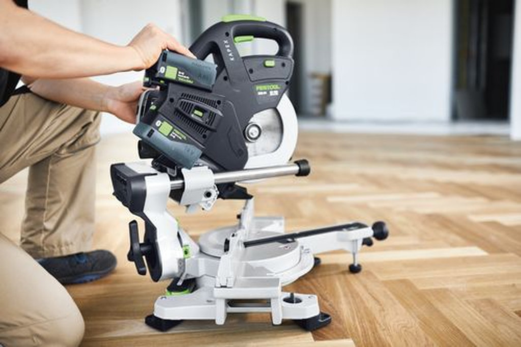 Festool - Cordless sliding compound mitre saw KSC 60 EB 5,2 I-Plus KAPEX