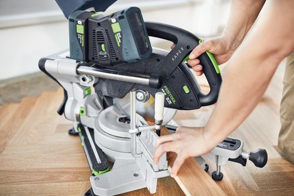 Festool - Cordless sliding compound mitre saw KSC 60 EB 5,2 I-Plus KAPEX