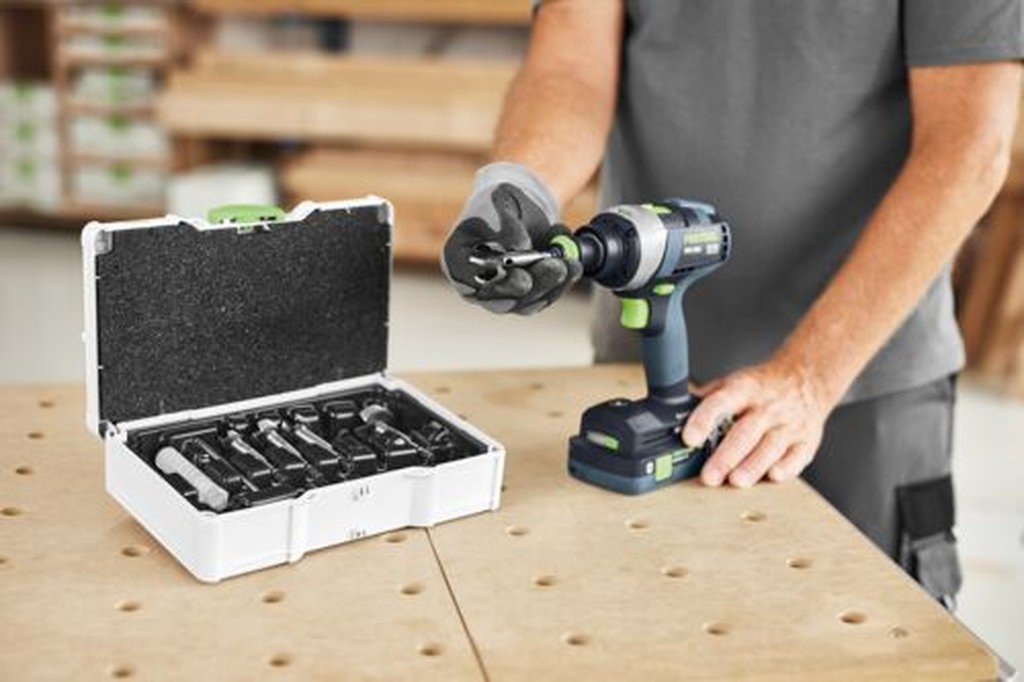 Festool - Sylinteriporanteräsetti SYS3 S 76-FB CE-SORT/5