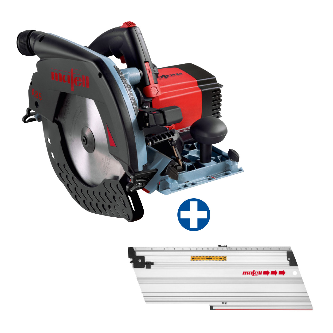 Mafell - ohjainkisko F 160, 1,6 m (5.2 ft) (sopii MS, P1, MT, KSS, K, ZSX MKS, MF, DSS sahoille)