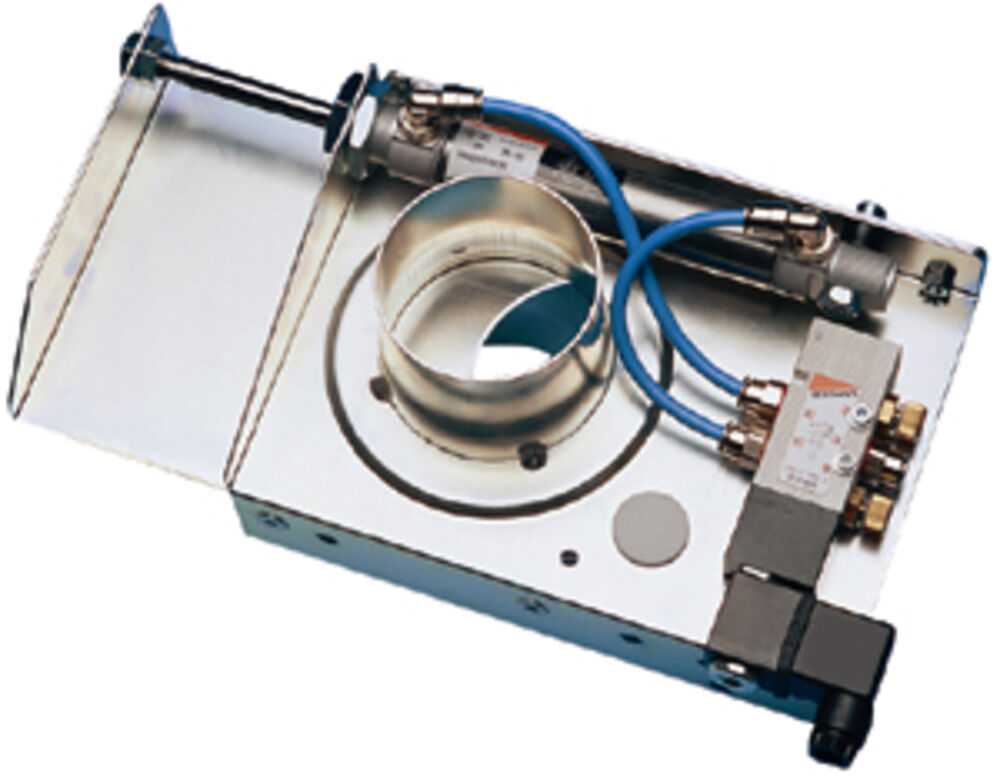 Nordfab - Pneumaattinen sulkupelti SBBB QF Ø80 mm - paineilmatoiminen, 230 V - sinkitty teräs