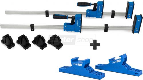 Sauter - Body clamps Runkopuristinsarja 2x 600 mm + 2x Kulmaosa + 4x kehyslisäosa