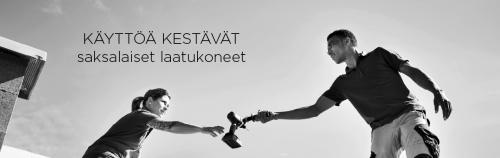 käyttöä kestävät saksalaiset laatukoneet