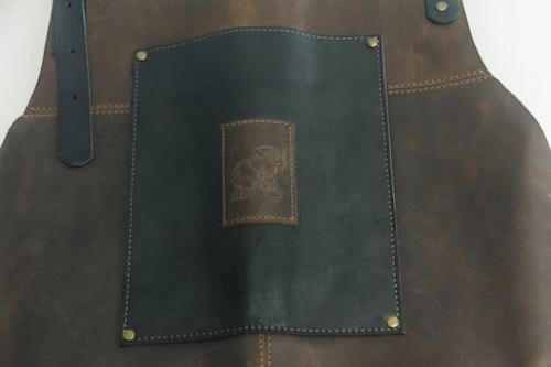 BeaverCraft - Genuine Leather Apron Brown
