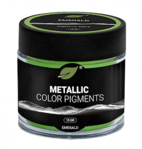 EcoPoxy - 15g Metallinkiilto väripigmentti - Emerald