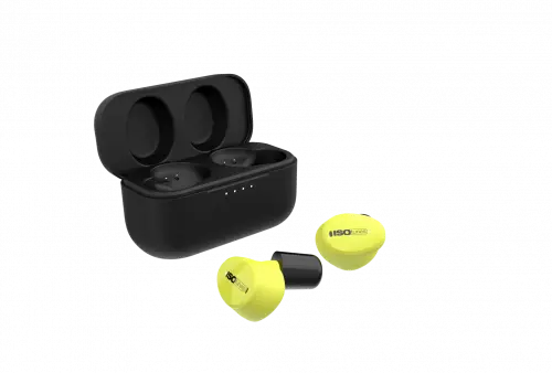 Isotunes - Free Aware Bluetooth Kuulevat Kuulosuojaimet (EN352) - Keltainen