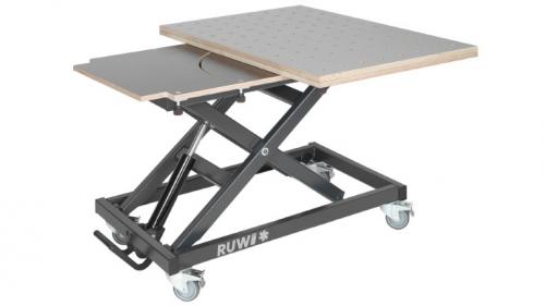 RUWI - Lifting Table with Swiveling MFT Top