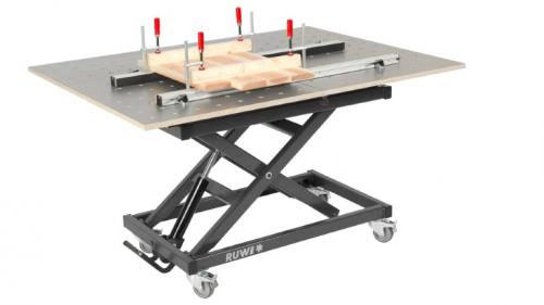 RUWI - Lifting Table with Swiveling MFT Top
