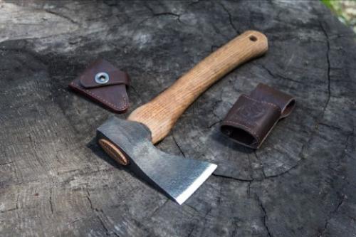 Beavercraft - Small Carving Axe with Leather Sheath