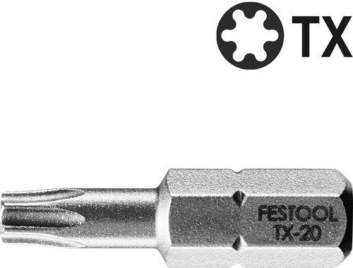 Festool - TX-ruuvikärki TX 20-25/10
