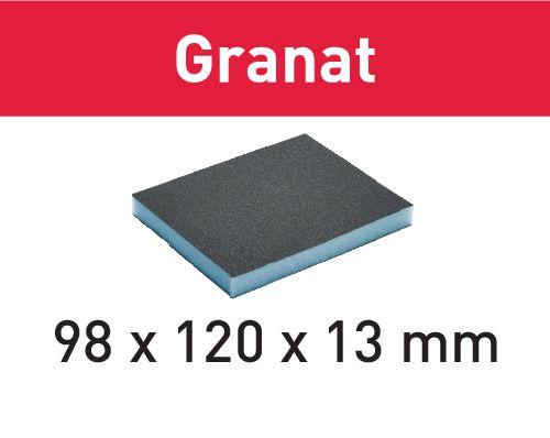 Festool - Abrasive sponge 98x120x13 800 GR/6 Granat