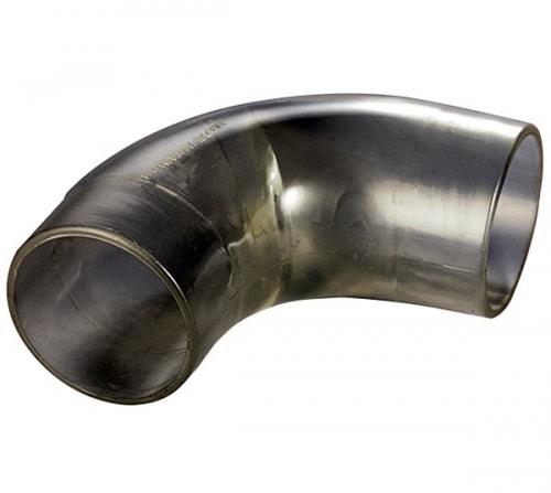 Record - 63mm Clear Plastic Elbow