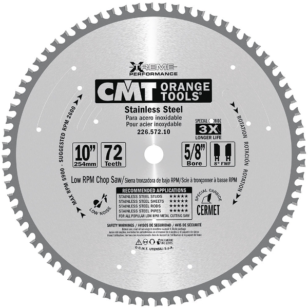 CMT - SAW BLADE FOR STAINLESS STEEL HW 160X1,8/1,4X20  Z40 FWF - Fits TS 55