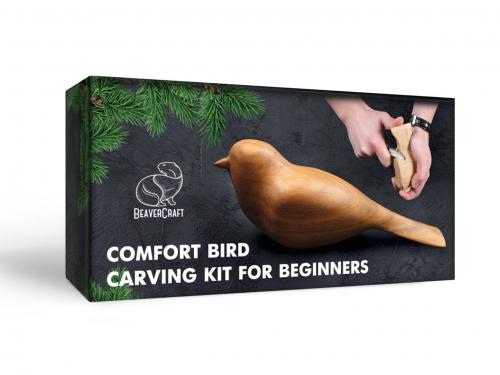 BeaverCraft – Comfort Bird Carving Kit