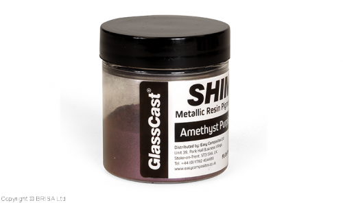 SHIMR Metallic Resin Pigment Powder 20g - Amethyst Purple