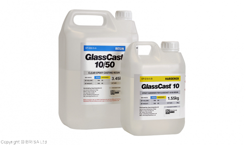 GlassCast 10 Kirkas Epoksihartsi Pinnoitukseen 5Kg