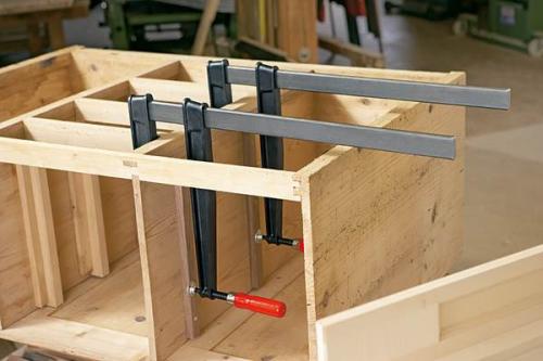 Bessey Deep throat clamp TGNT with tried?and?true wooden handle