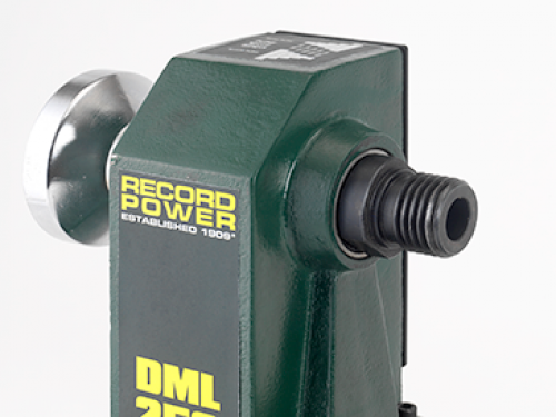 Record - DML250 Mini-svarv I Gjutjärn Med 5 Hastigheter - 250mm(10")