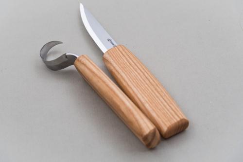 BeaverCraft - Spoon Carving Tool Set for Beginners (2 knives + accessories)