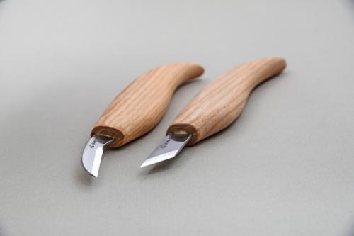 BeaverCraft – Chip Carving Knives Set (2 knives + accessories)