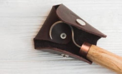 BeaverCraft – Leather Sheath for spoon knife SK1 Oak, SK5