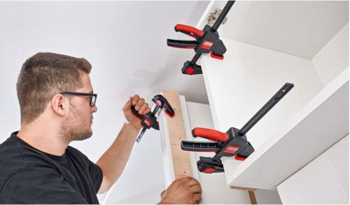 Bessey - One-handed clamping in profiles and on tables - Set of 2