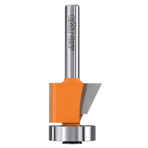 CMT - COMBIN. FLUSH & BEVEL BIT S=6 D=21-26,5