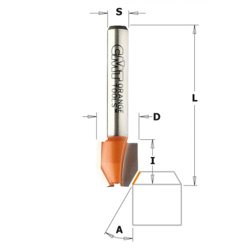 Yhdistelmä Reunajyrsinterä HW S=6 D=12X12,7 30°