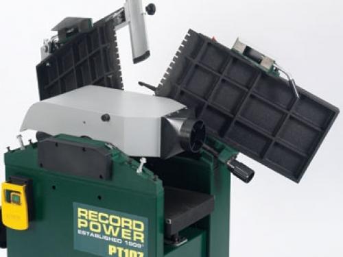 Record - PT107 Oikotasohöylä 260 x 175mm 4-Leikkoisella Spiraalikutterilla (Heavy Duty)