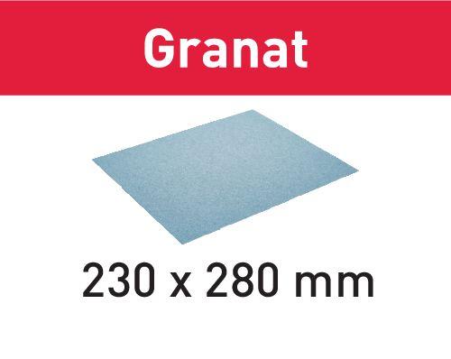 Festool - StickFix-Hiomapaperi 230x280 GRANAT