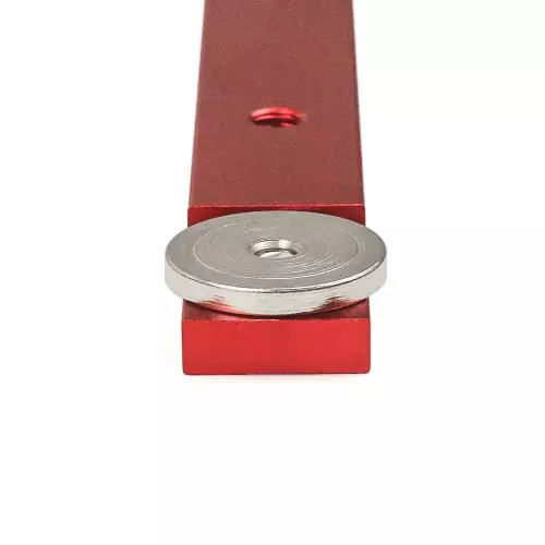 Alumiininen liukukisko - 300mm - 19mm (3/4") - sopii liukukiskon kanavaan