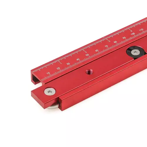 Alumiininen liukukisko - 300mm - 19mm (3/4") - sopii liukukiskon kanavaan