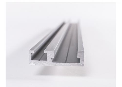 Aluminium double profile 1200 mm anodised