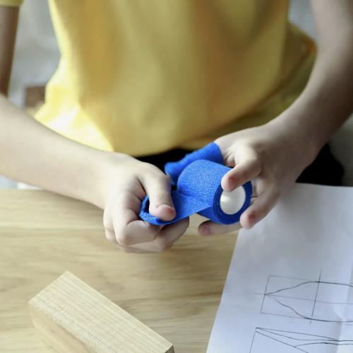 Beavercraft - Cut Resistant Adherent Wrap Tape 1pcs