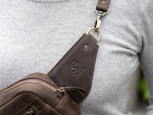 Beavercraft - Quest - Leather Waist Bag Fanny Pack Bum Bag for Men and Women