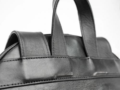 Beavercraft - Serenity - Leather Backpack for Women, Black