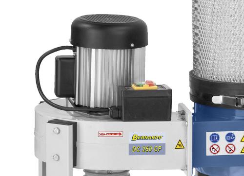 Bernardo - DC 250 CF puruimuri mikrosuodattimella / 230 V