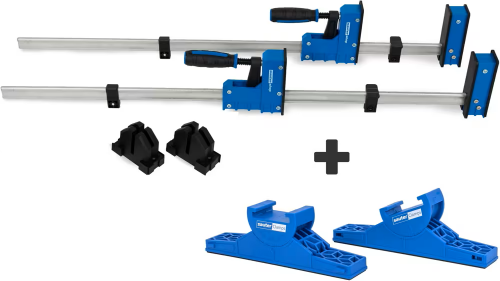 Sauter - Body clamps Runkopuristinsarja 2x 800 mm + 2x Kulmaosa + 2x kehyslisäosa