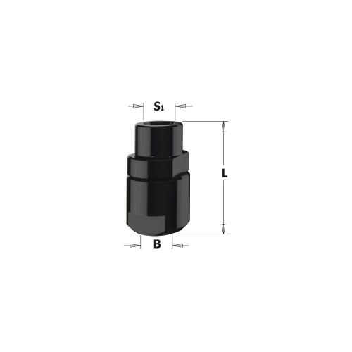 CMT - CHUCK W/OUT COLLET S=M10 FOR S=6-6.35-8-9.5mm