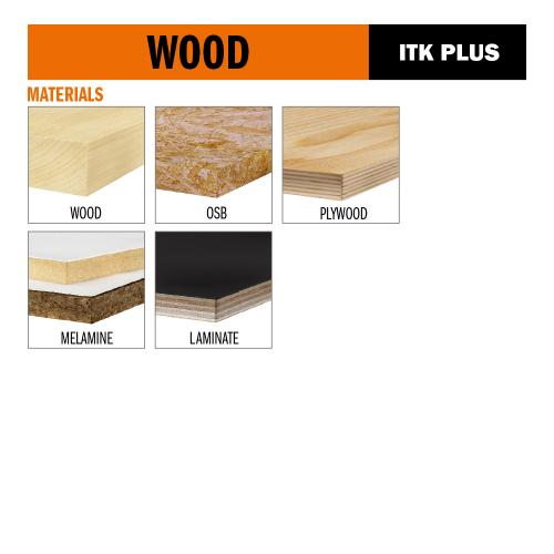 CMT - Pyörösahanterä - ITK plus - hienohammasterä D=250X2,4/1,6X30 Z50 ATB+SHEAR