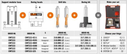 CMT - BORING HEAD FOR SYSTEM 32