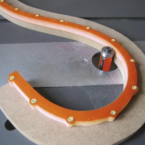 CMT - FLEXIBLE ROUTING TEMPLATE FOR ROUTING 18X18mm L=1000mm
