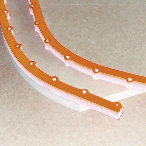 CMT - FLEXIBLE ROUTING TEMPLATE FOR ROUTING 18X18mm L=2000mm
