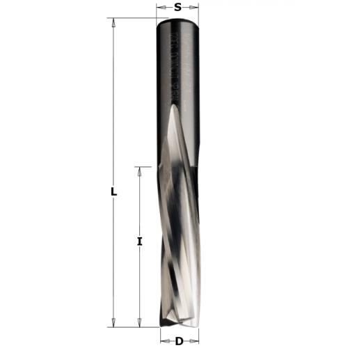Spiraalijyrsinterä Alas leikkaava Täyskarbidi HW D=20x72X120 Z3 RH