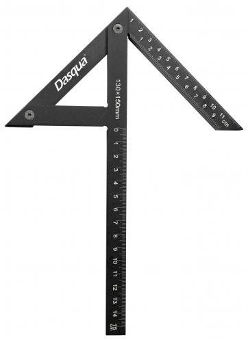 Dasqua - Tarkkuusmitta keskipisteen määrittämiseen 150x130 mm